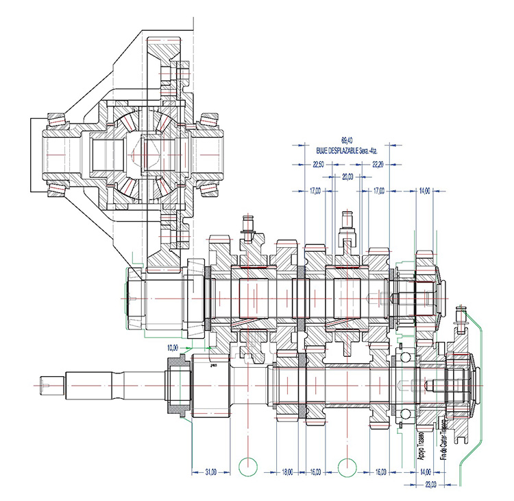 Gear Box FORD TN Clase2