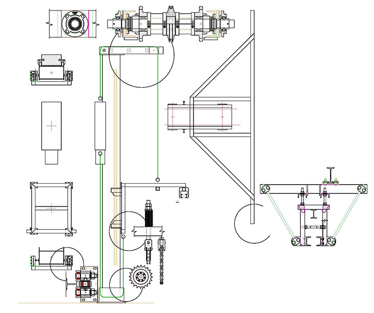 Discensor Salida de Linea Completacion